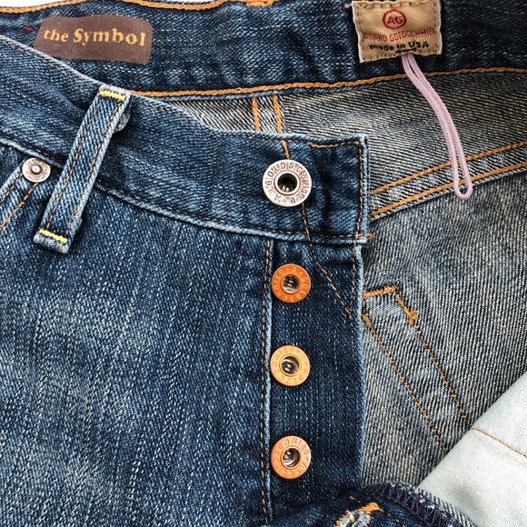 AG The Symbol Relaxed  Button Fly Jeans Sz 29 X 32 - Picture 4 of 8